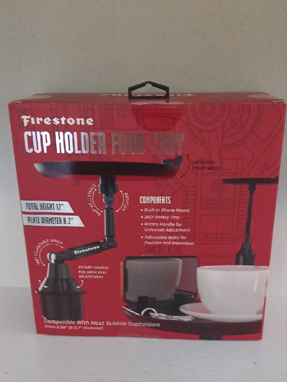 Firestone Cup Holder Food Tray - Picture 2 of 3